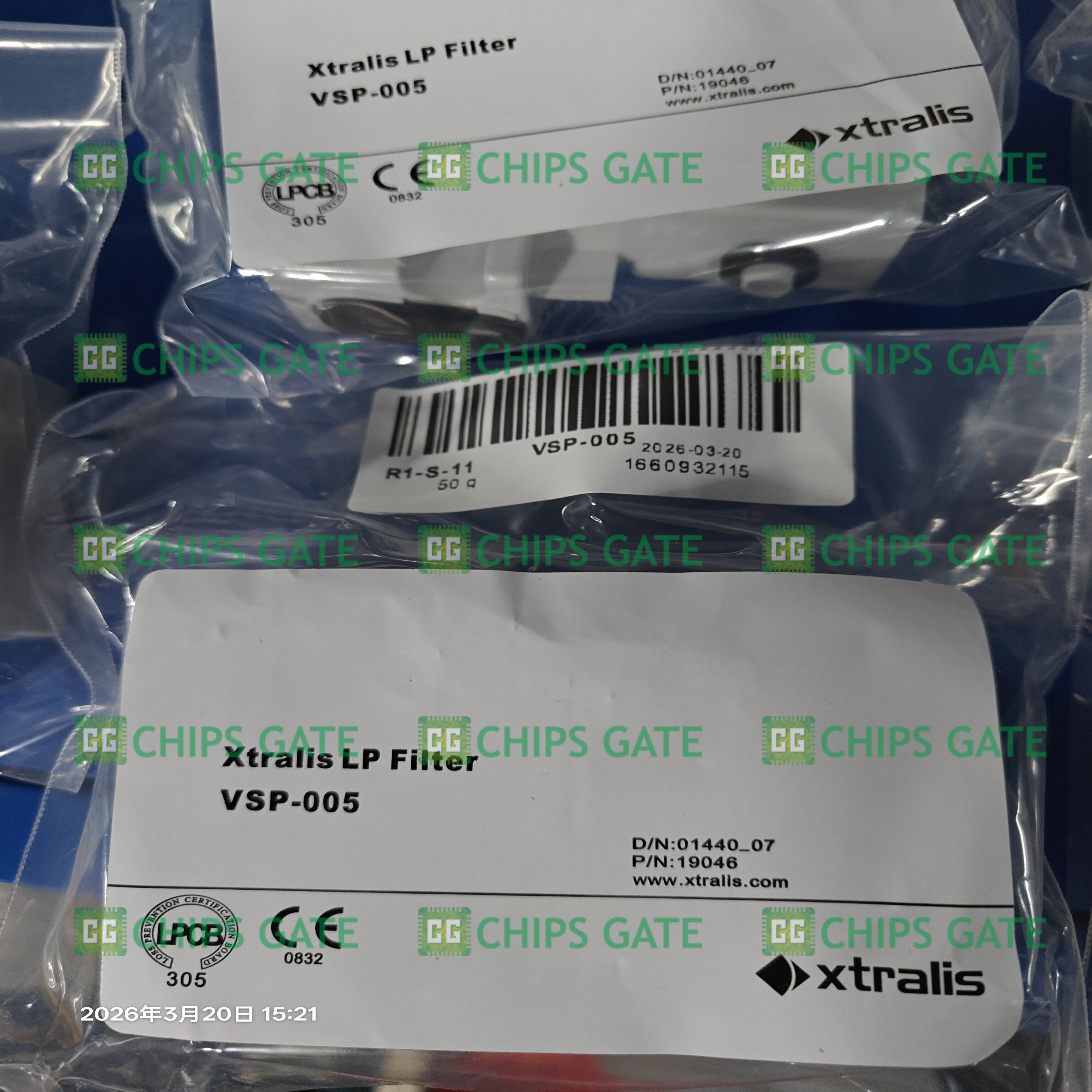 1pcs XTRALIS VESDA VSP-005 FILTER New