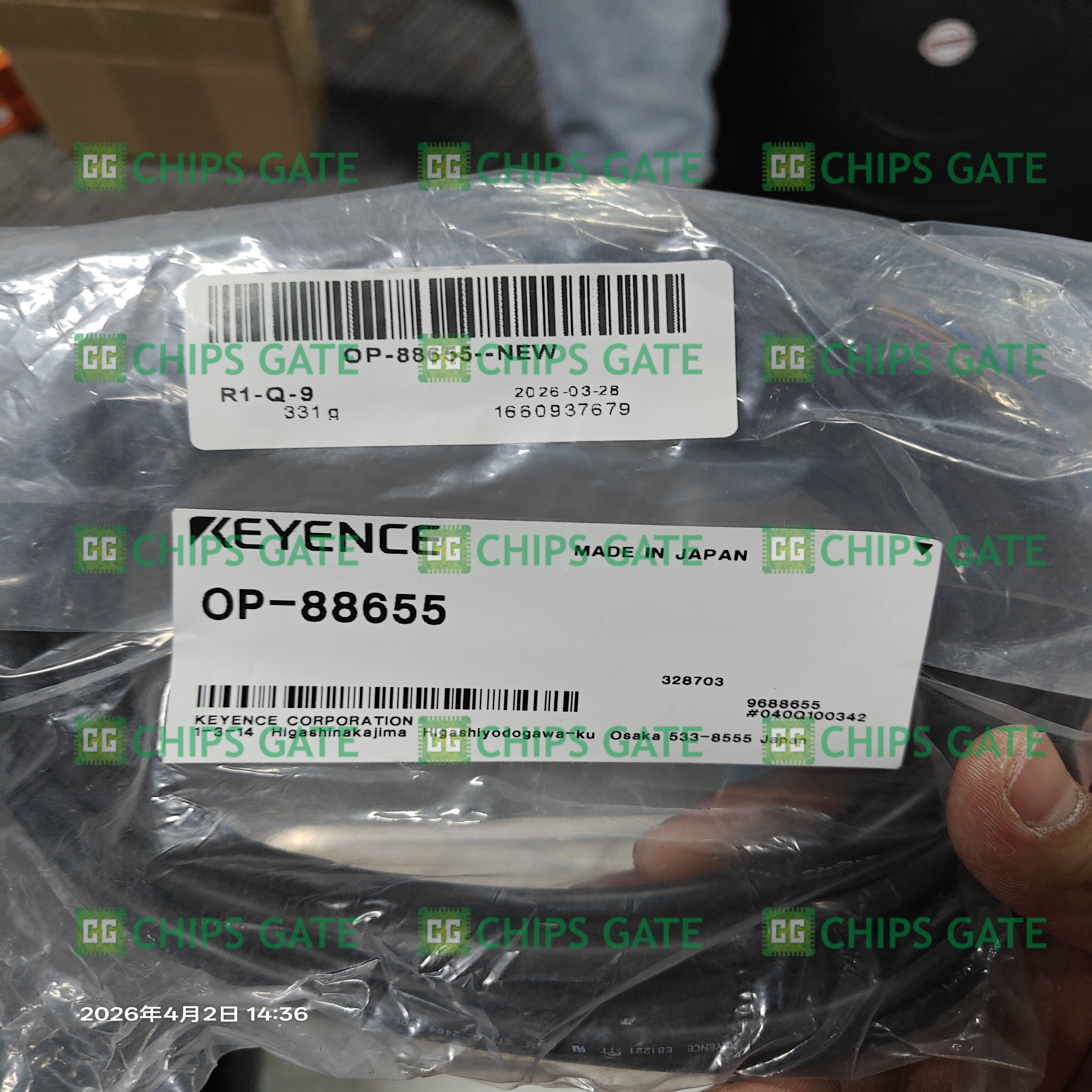 1PC New Keyence Power Cord OP-88655 | eBay
