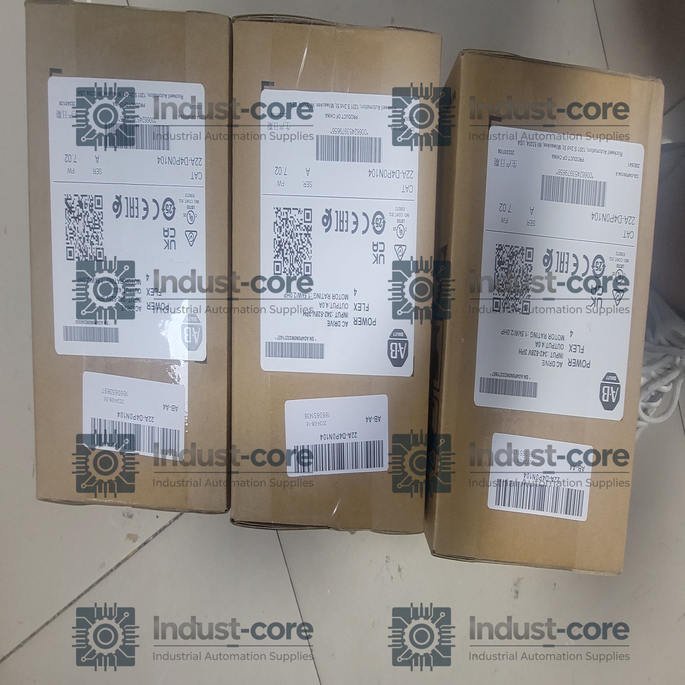 New 22A-D4P0N104 1.5 kW 2 HP AC Drive