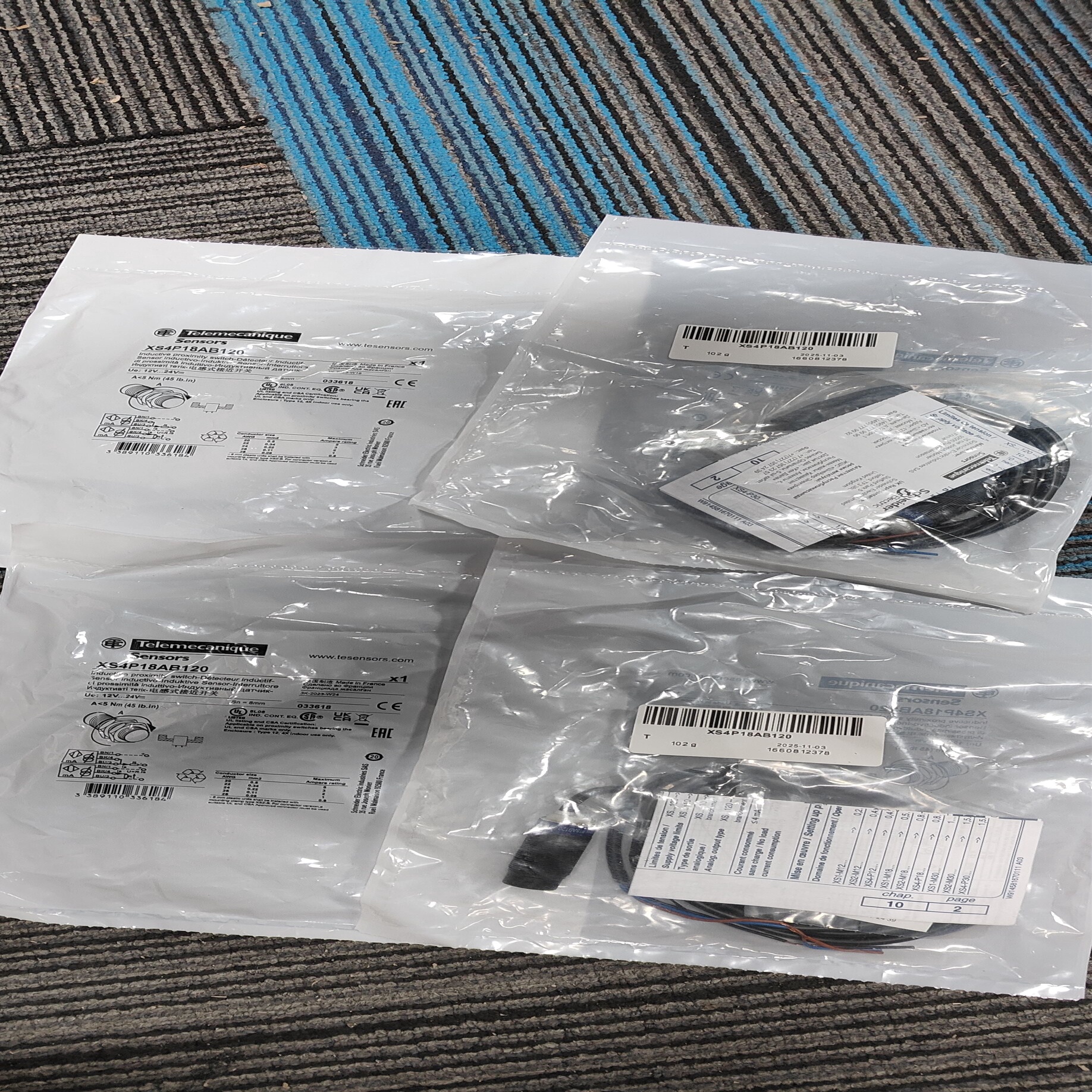New replacement for XS4P18AB120